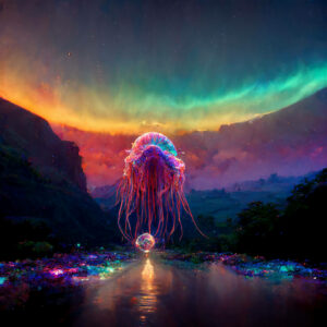mycobowen_a_massive_rainbow_colored_jellyfish_with_long_flowing_5b223eab-c9c3-4042-bb1a-341b065e4863