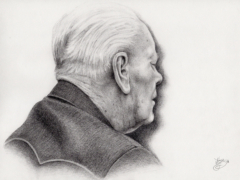 mjb artist graphite drawing original